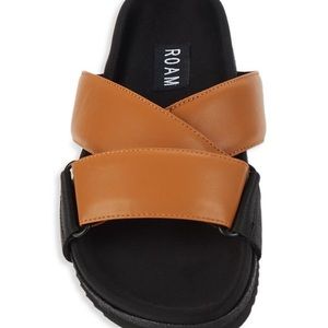 ROAM
Faux Leather Crossover Slides
